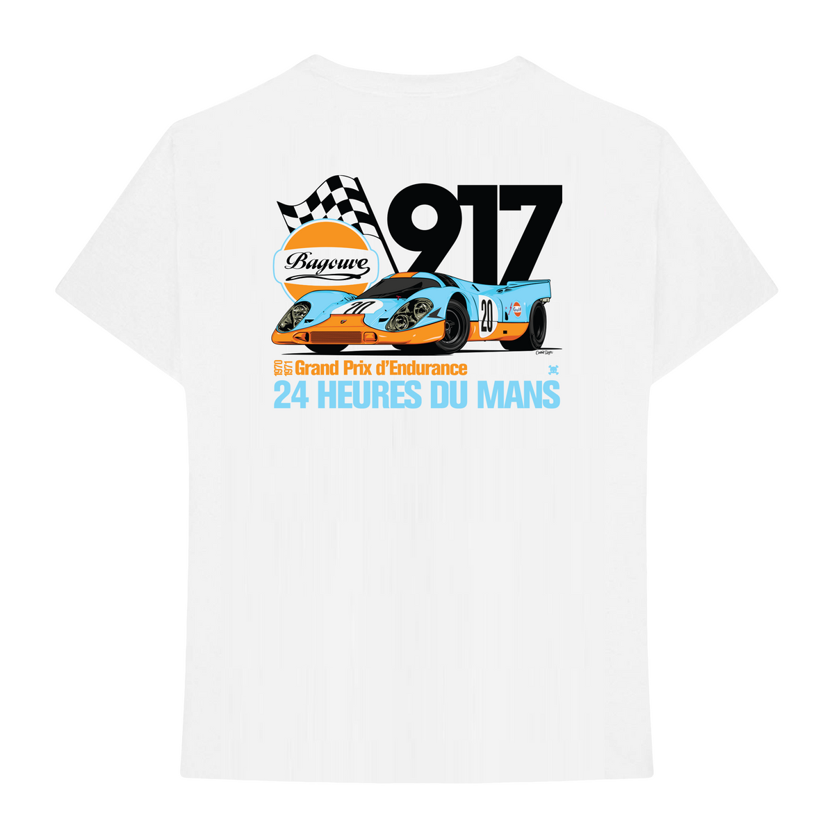 LE MANS T SHIRT BAGOUVE ARTWEAR