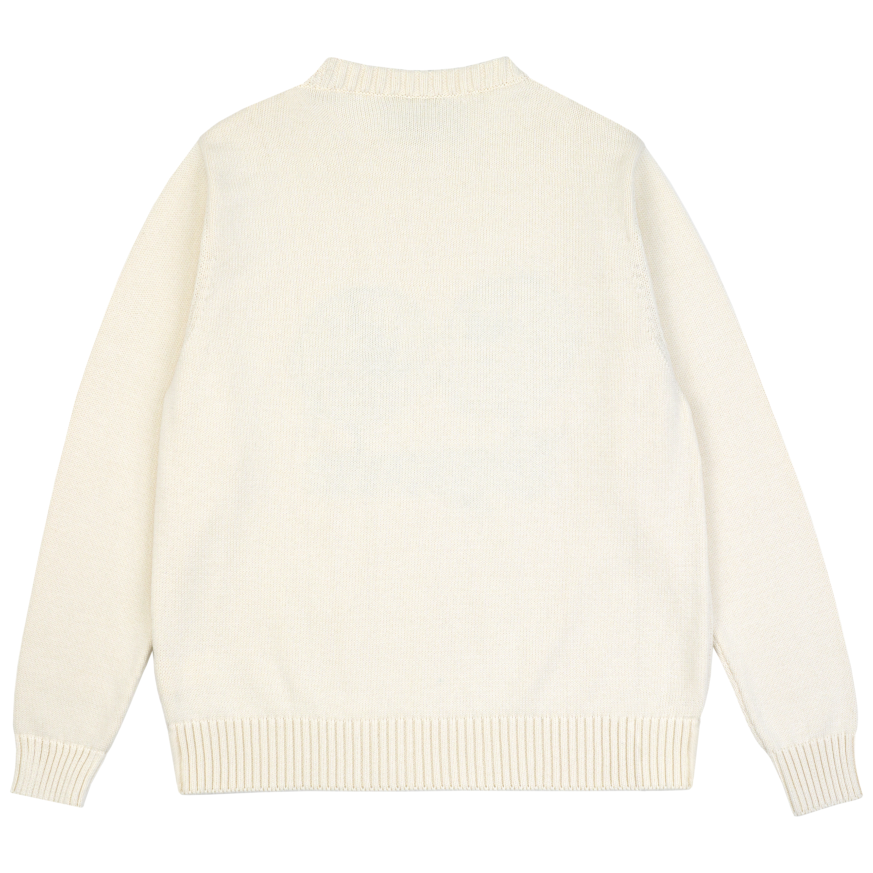 DEUX AMIS KNIT SWEATER ECRU