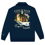 CÔTE D'AZUR POLO SWEATSHIRT