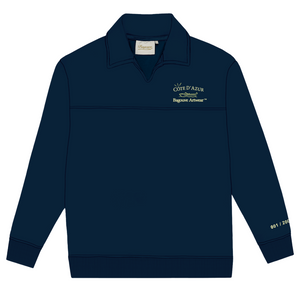 CÔTE D'AZUR POLO SWEATSHIRT