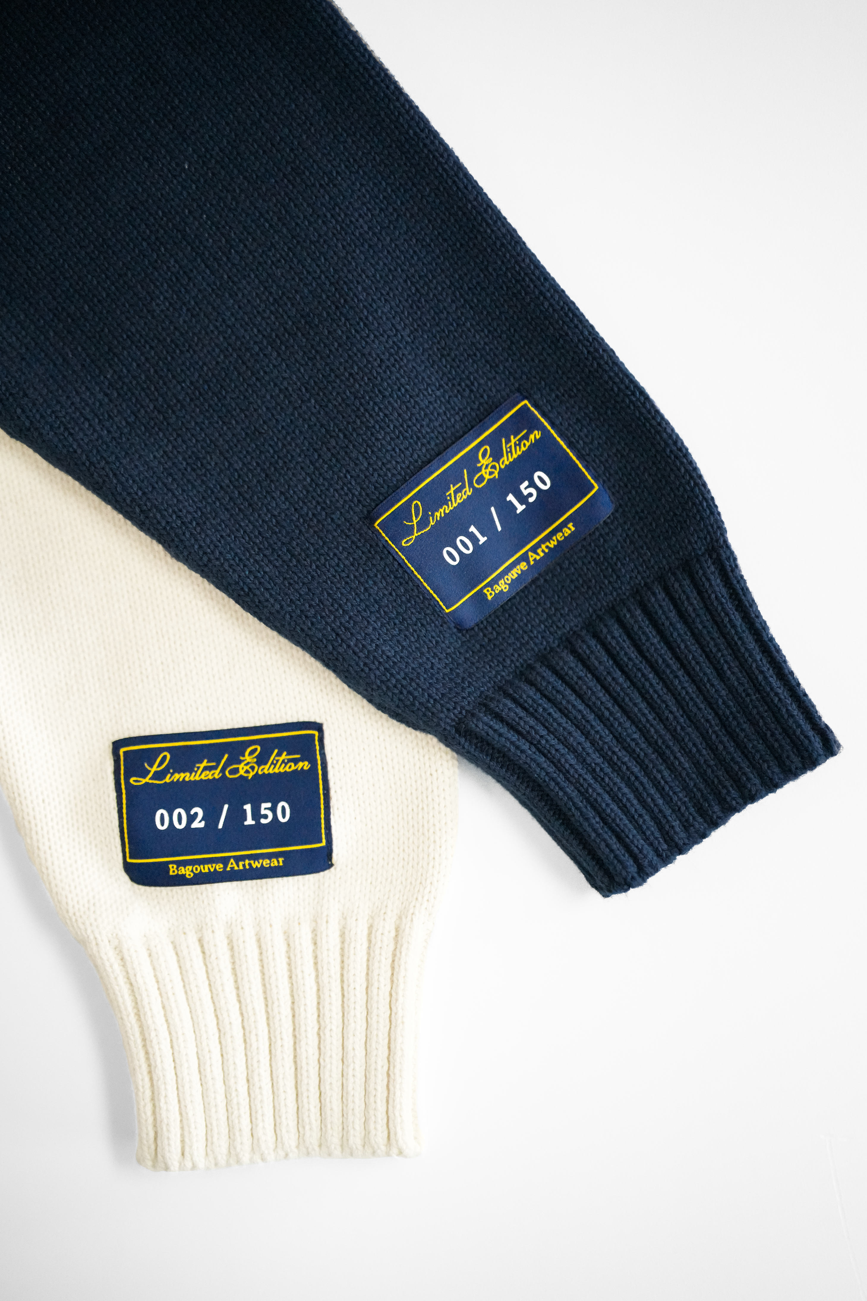 DEUX AMIS KNIT SWEATER NAVY