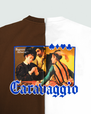 CARDSHARPS BROWN T-SHIRT